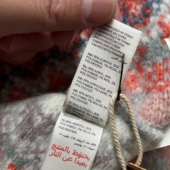 Fat Face Wool Blended Fairisle Snood - Picture 8 of 8